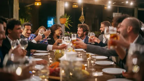 Thursday welcome dinner at premium venue