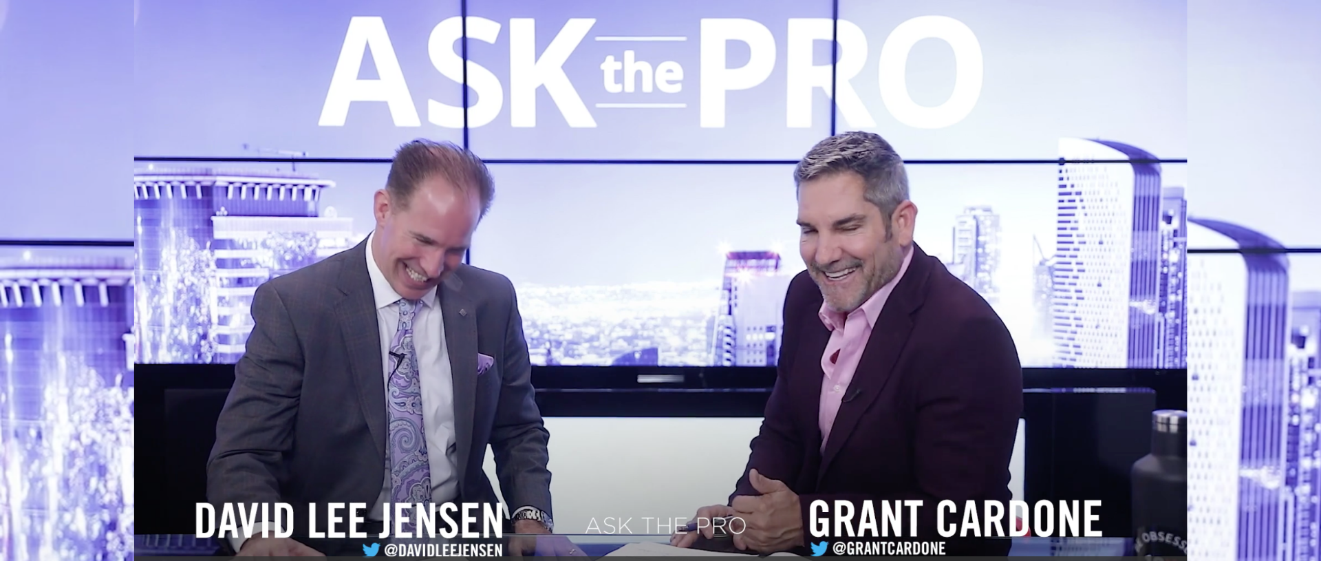 David Lee Jensen with Grant Cardone